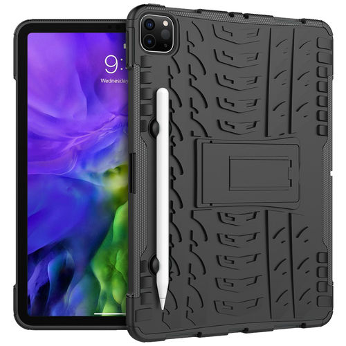 Dual Layer Rugged Tough Shockproof Case & Stand for Apple iPad Pro 11-inch (1st / 2nd Gen)