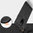 Mofi Flexi Slim Carbon Fibre Case for OnePlus 8 Pro - Brushed Black