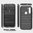 Flexi Slim Carbon Fibre Case for Motorola Moto G8 - Brushed Black