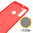 Flexi Slim Carbon Fibre Case for Motorola Moto G8 - Brushed Red