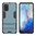 Slim Armour Tough Shockproof Case & Stand for Samsung Galaxy S20 - Blue