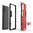 Slim Armour Tough Shockproof Case & Stand for Samsung Galaxy S20 - Red