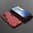 Slim Armour Tough Shockproof Case & Stand for Samsung Galaxy S20 - Red