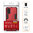 Slim Armour Tough Shockproof Case & Stand for Samsung Galaxy S20 - Red