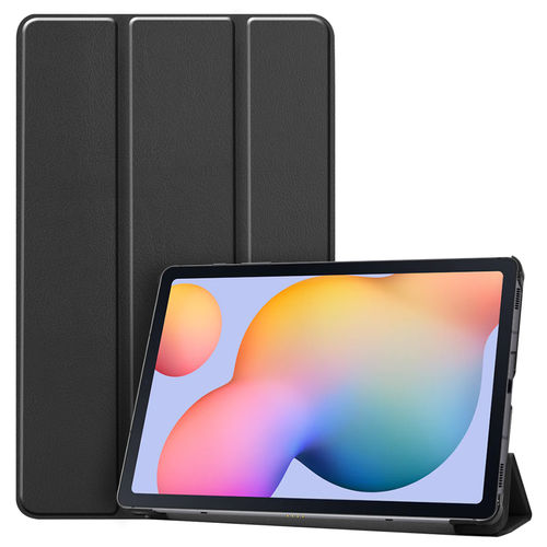 Trifold Sleep/Wake Smart Case & Stand for Samsung Galaxy Tab S6 Lite - Black