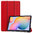 Trifold Sleep/Wake Smart Case & Stand for Samsung Galaxy Tab S6 Lite - Red