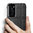 Anti-Shock Grid Texture Tough Case for Huawei P40 - Black