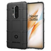 Anti-Shock Grid Texture Tough Case for OnePlus 8 Pro - Black