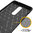 Flexi Slim Carbon Fibre Case for OnePlus 8 - Brushed Black