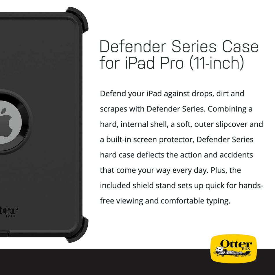 OtterBox Defender Shockproof Case for Apple iPad Pro 11-inch (1st / 2nd Gen)