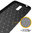 Flexi Slim Carbon Fibre Case for Nokia 2.3 - Brushed Black