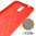 Flexi Slim Carbon Fibre Case for Nokia 2.3 - Brushed Red