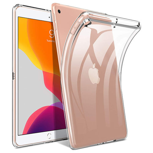 Flexi Slim Gel Case for Apple iPad 10.2-inch (7th / 8th / 9th Gen) - Clear (Gloss Grip)