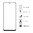 Full Coverage Tempered Glass Screen Protector for Samsung Galaxy A31 - Black