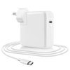 (87W) USB Type-C (PD) Power Adapter Charger (1.8m) Cable for MacBook / Laptop