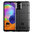 Anti-Shock Grid Texture Shockproof Case for Samsung Galaxy A31 - Black