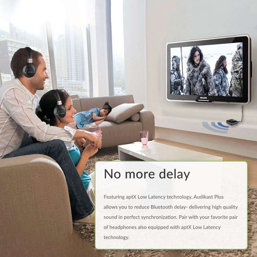 Avantree audikast clearance plus bluetooth 5.0