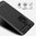 Flexi Slim Carbon Fibre Case for Huawei P40 Pro - Brushed Black