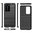 Flexi Slim Carbon Fibre Case for Huawei P40 Pro - Brushed Black