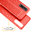 Flexi Slim Litchi Texture Case for Oppo Find X2 Pro - Red Stitch