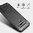 Flexi Slim Carbon Fibre Case for LG K61 - Brushed Black