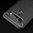 Flexi Slim Carbon Fibre Case for LG K61 - Brushed Black