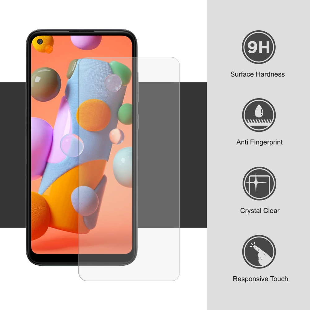 9H Tempered Glass Screen Protector for Samsung Galaxy A11