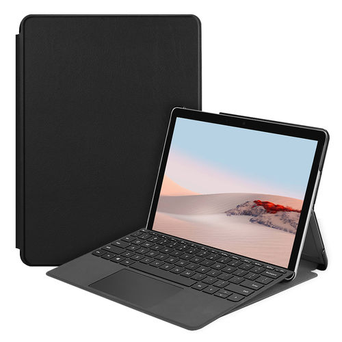 Slim Smart Case & Foldable Stand for Microsoft Surface Go / Go 2 - Black