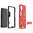 Slim Armour Tough Shockproof Case & Stand for Samsung Galaxy A31 - Red