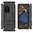 Slim Armour Tough Shockproof Case & Stand for Huawei P40 Pro - Black