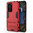 Slim Armour Tough Shockproof Case & Stand for Huawei P40 Pro - Red