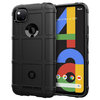 Anti-Shock Grid Texture Shockproof Case for Google Pixel 4a - Black