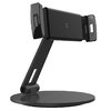 DeskMate (Circle Base) Aluminium Adjustable Stand Holder for iPad / Tablet / Phone