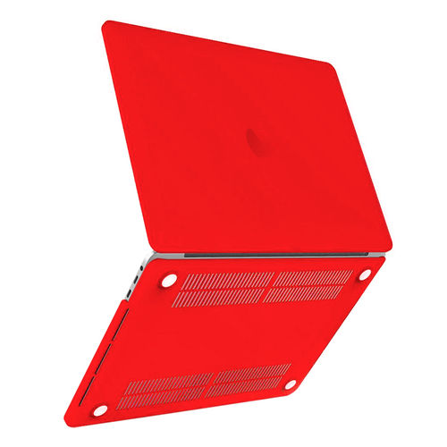 Frosted Hard Shell Case for Apple MacBook Pro (13-inch) 2020 - Red