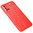 Flexi Slim Litchi Texture Case for Oppo A52 / A72 - Red Stitch