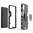Slim Armour Tough Shockproof Case / Finger Ring Holder for Oppo A52 / A72 - Black