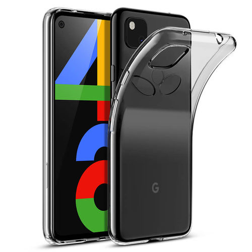 Flexi Slim Gel Case for Google Pixel 4a - Clear (Gloss Grip)