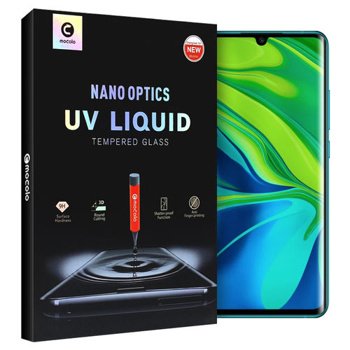 UV Liquid Curved Tempered Glass Screen Protector for Xiaomi Mi Note 10 Pro