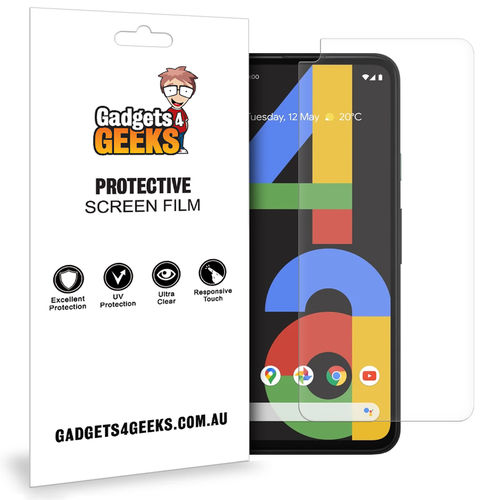 (2-Pack) Clear Film Screen Protector for Google Pixel 4a