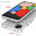 Hybrid Fusion Tough Bumper Case for Google Pixel 4a - Clear