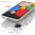 Hybrid Fusion Tough Bumper Case for Google Pixel 4a - Clear (Frame)