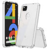 Hybrid Fusion Tough Bumper Case for Google Pixel 4a - Clear (Frame)