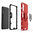 Slim Armour Tough Shockproof Case / Finger Ring Holder for realme XT - Red