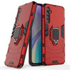 Slim Armour Tough Shockproof Case / Finger Ring Holder for realme XT - Red