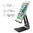 Universal Aluminium Adjustable Desktop Stand for Phone / Tablet - Black