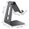 Universal Aluminium Adjustable Desktop Stand for Phone / Tablet - Black