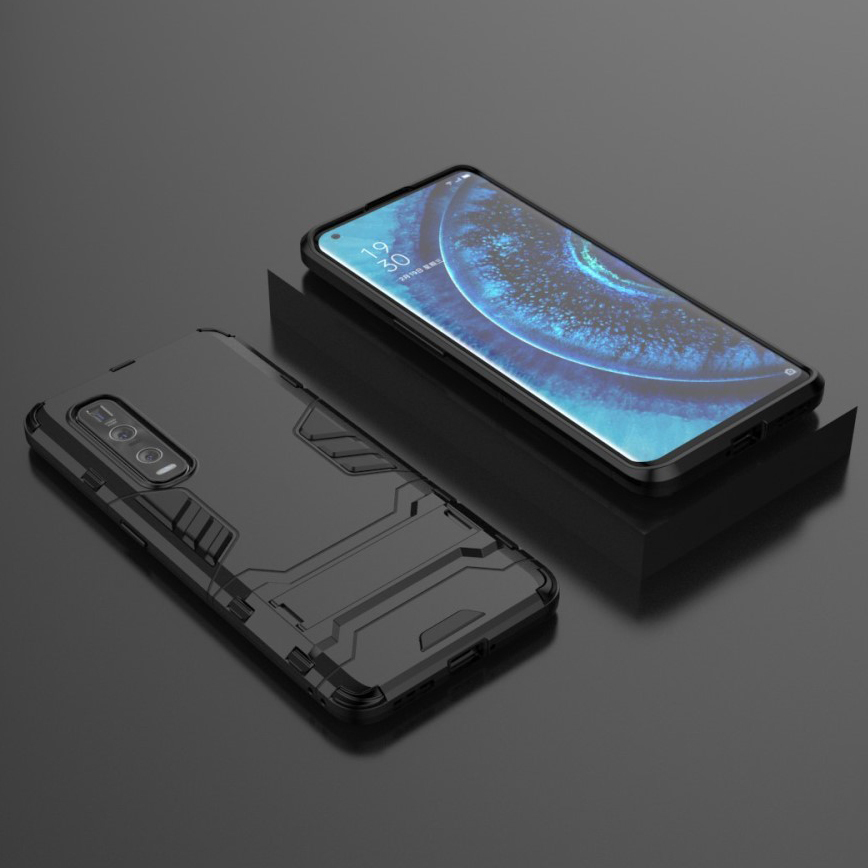 Slim Armour Shockproof Case for Oppo Find X2 Pro (Black) Slim Armour Shockproof Case for Oppo Find X2 Pro (Black)