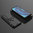 Slim Armour Tough Shockproof Case / Ring Holder Stand for Oppo Find X2 Pro - Black