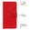 Leather Wallet Case & Card Holder Pouch for Motorola Edge - Red