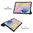 Trifold (Sleep/Wake) Smart Case & Stand for Samsung Galaxy Tab S7+ / S7 FE / S8+ (Black)